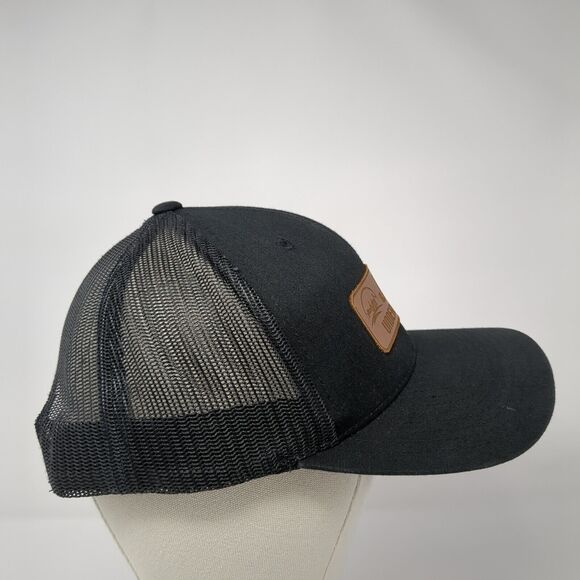 J.C.A. Underground Snapback Trucker Hat Black OS Adjustable Mesh Back Yupoong - Picture 4 of 8